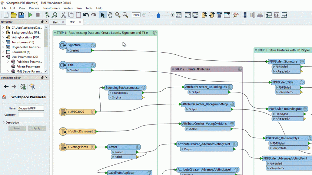 FME collapsible-bookmarks